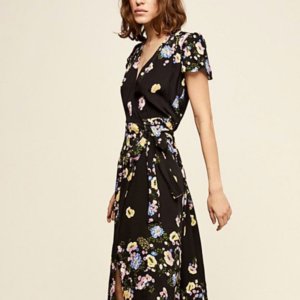 FREE PEOPLE FLORAL DRESS
